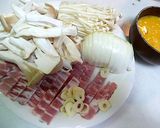 きのことベーコンのめんつゆバター炒め作り方2写真