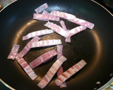 きのことベーコンのめんつゆバター炒め作り方3写真