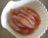 ささみの米粉スティック揚げ作り方1写真