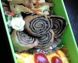 見た目もかわいい☆豚肉のピリ辛まきまき♪作り方5写真
