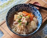 豚肉で作る みそ味の肉じゃが♪作り方6写真