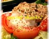 豆腐ディップのせ♪水菜のサラダ作り方7写真