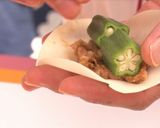 ゴロっとオクラの夏餃子【食遺産】作り方4写真