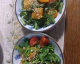 春菊とみかんのサラダ作り方14写真