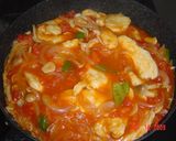 鶏むね肉の野菜たっぷりトマト煮込み作り方6写真