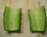 大人気☆ゴーヤのツナサラダ作り方1写真