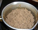 油をぬいたそぼろごはん作り方1写真
