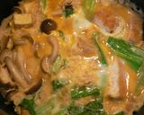 親子丼風の厚揚げ丼♡作り方5写真