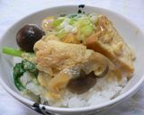 親子丼風の厚揚げ丼♡作り方6写真
