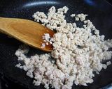 納豆チャーハン春菊入り作り方2写真