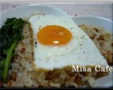 納豆チャーハン春菊入り作り方5写真