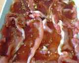レンジで豚のしょうが焼き風作り方3写真