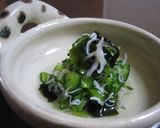 きゅうりとわかめ、ちりめんじゃこの酢の物作り方5写真