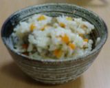 ヤマキめんつゆde炊き込みご飯幼児用作り方4写真
