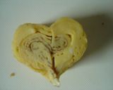 お弁当に☆ハートの卵焼き作り方2写真