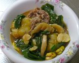 空豆と新玉ねぎの肉じゃが作り方11写真