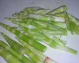 姫竹の甘味噌炒め作り方1写真