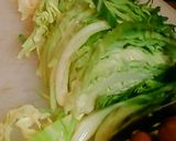 体重コントロールキャベツ丼作り方1写真