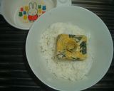 朝食やお夜食に簡単ごまごま卵がゆ作り方1写真