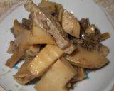 筍と豚肉の炒め煮作り方8写真