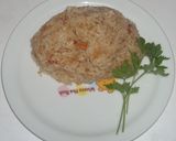 炊飯器で簡単！ガーリックライス作り方4写真