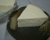寒天で、おからと豆腐のレア風チーズケーキ作り方5写真
