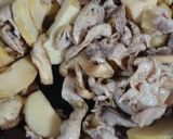 ミコばあばの竹の子と生椎茸、豚肉炒め作り方7写真