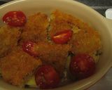 サクサク☆メンチとポテトのチーズ焼き作り方4写真