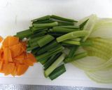 北海道発☆ジンタレでニラと玉ねぎの卵とじ作り方1写真