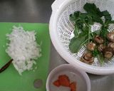 簡単♪明太子のペペロンチーノ作り方1写真