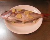 清湯清蒸魚（蒸し魚の澄ましスープかけ）作り方15写真