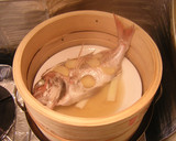 清湯清蒸魚（蒸し魚の澄ましスープかけ）作り方18写真