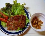 鶏ミンチの和風ハンバーグ作り方3写真