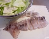 ♪イカとキャベツのケチャップ炒め♪作り方1写真