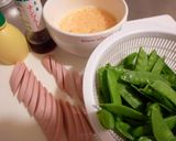 ♪きぬさやえんどうのナンプラー炒め♪作り方1写真