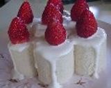 苺のキャンドルケーキ♥+*作り方6写真