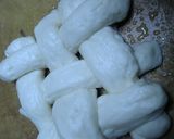 格子模様！？お好きな生地でパン作り方5写真