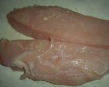 鶏胸肉の梅マヨロールカツ作り方2写真