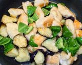 簡単☆お手軽塩だれガーリックチキン丼♩作り方6写真