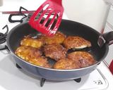 レンコンと鶏ひき肉の☆カリカリチーズ焼き作り方4写真