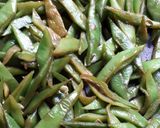 モロッコいんげんの甘辛醤油炒め作り方4写真