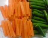 ＠いう間☆彩りゆで野菜コンソメ味作り方1写真