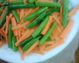＠いう間☆彩りゆで野菜コンソメ味作り方2写真