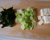 春キャベツと新わかめの ごまだれ あえ作り方1写真