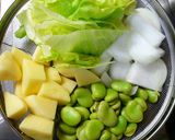 そらまめの野菜スープ作り方2写真