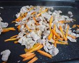 焼きそば焼肉のタレ入り作り方1写真