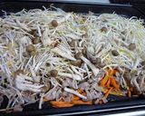 焼きそば焼肉のタレ入り作り方2写真