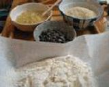 チョコバナナケーキ作り方1写真