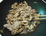 簡単★豚肉とエノキの炒め物作り方3写真