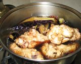 手羽元と茄子の揚げ煮作り方9写真